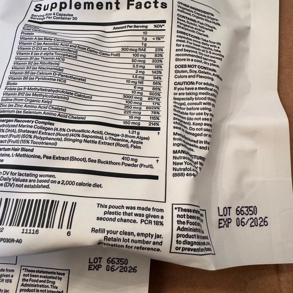 Nutrafol Postpartum Hair Growth Supplement- 3 month supply - Picture 2 of 3